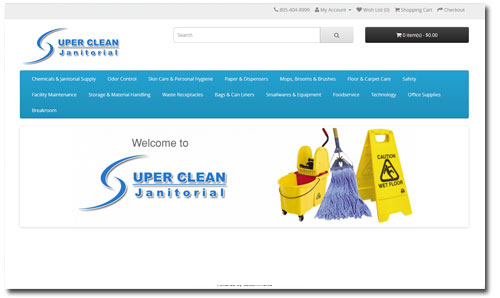 Online Janitorial Supplies Store
